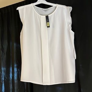 NWT Cream colored suit blouse